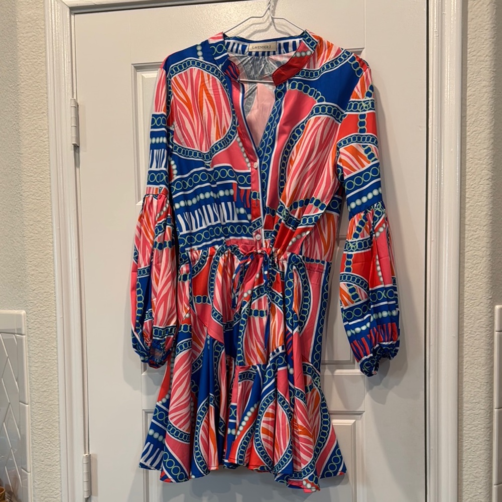 Colorful Patterned Dress